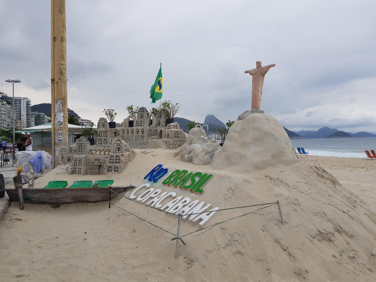 Copacabana Front Beach Rio de Janeiro Bagian luar foto