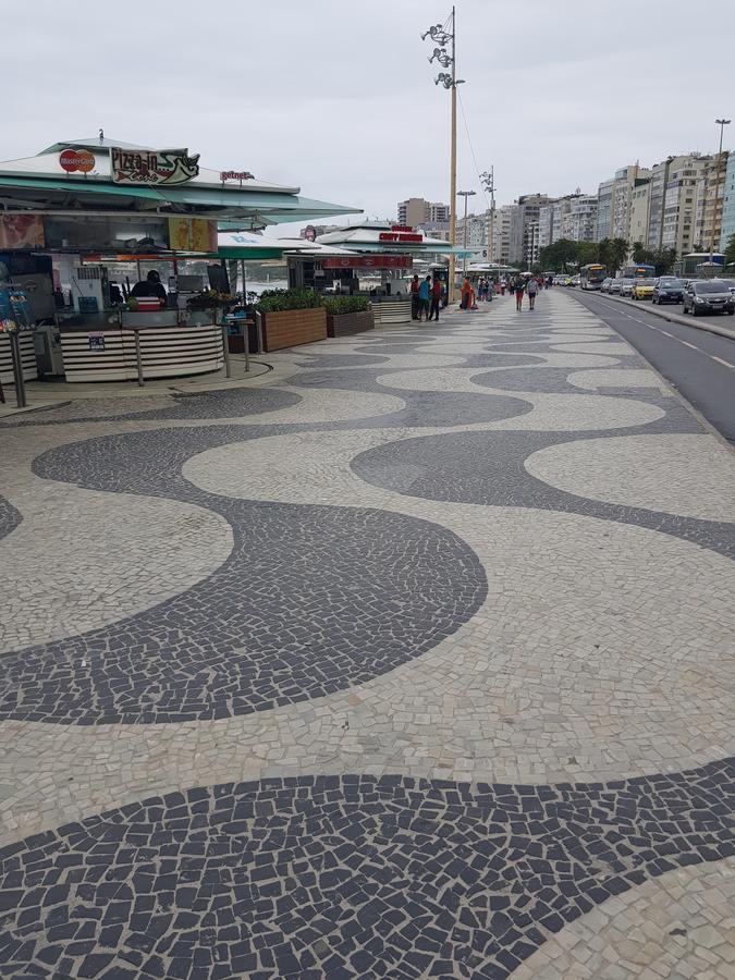 Copacabana Front Beach Rio de Janeiro Bagian luar foto